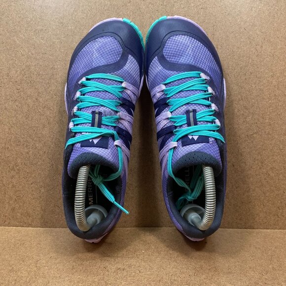 Merrell Trail Glove 4 Womens Trainers Bare Access Flex Vibram Sole Purple Size 8 - Picture 6 of 8